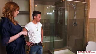 ĸ�满的妻子更可能是毁了绿帽子的丈夫通过吸取和他妈的一个水管工