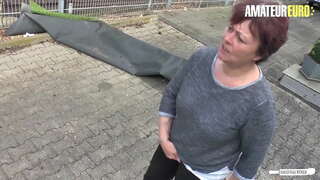 AMATORIALE EURO - Cornea BBW Donna Ama Scopare Con il Suo Maritino Migliore Amico