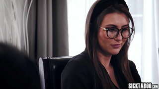 הייס באַבעס Paige אָווענס און מיאַ זומפּ ליקקינג לאָך