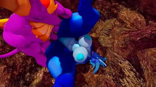 Drakoj fuck en la arbaro