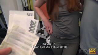 HUNT4K. Мары ушемӹн ӹдӹр пумы оксам трахнуть спортзалда охотник