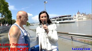 ���್ರಿಟಿಷ್ ಸುದ್ದಿ ಆಂಟಿ ಬಾಯಿಯಿಂದ ಜುಂಬು ಹಾರ್ಡ್ ಕೋರ್