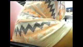 Tetona Rubia Sexy Con Gafas De Café Público