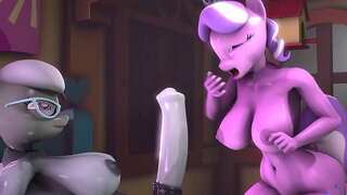 Futa Kijiko Fedha x Almasi Tiara Facefuck-60FPS