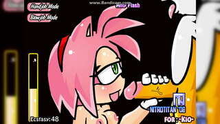 Эми ҡулы һуҙырға эшләй һәм тейлз blow job