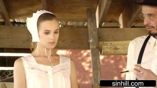 ���ிகவும் கவர்ச்சியாக அமிஷ் செக்ஸ் முயற்சிக்கிறது செக்ஸ் பெரிய டிக் அந்நியன்