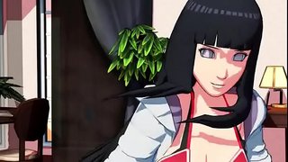Hinata vallëzimi MMD 3D SDM naruto