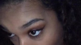 دوست دختر طول می کشد سفید دیک بزرگ &amp;amp; SLURPS او را