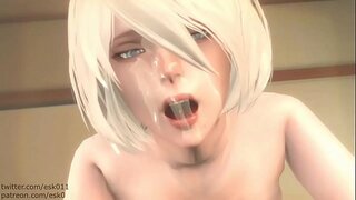 Мӹнь эче иктӓт ак nier клип 2b компиляция automata yorha