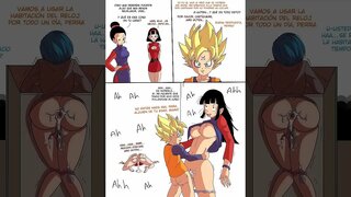 Готен fucks qızlar dragon ball super